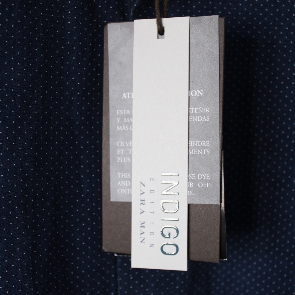 NWT Zara blue button down - Picture 8 of 11